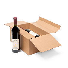 Obrázek Přepravní krabice na víno na 6 lahví